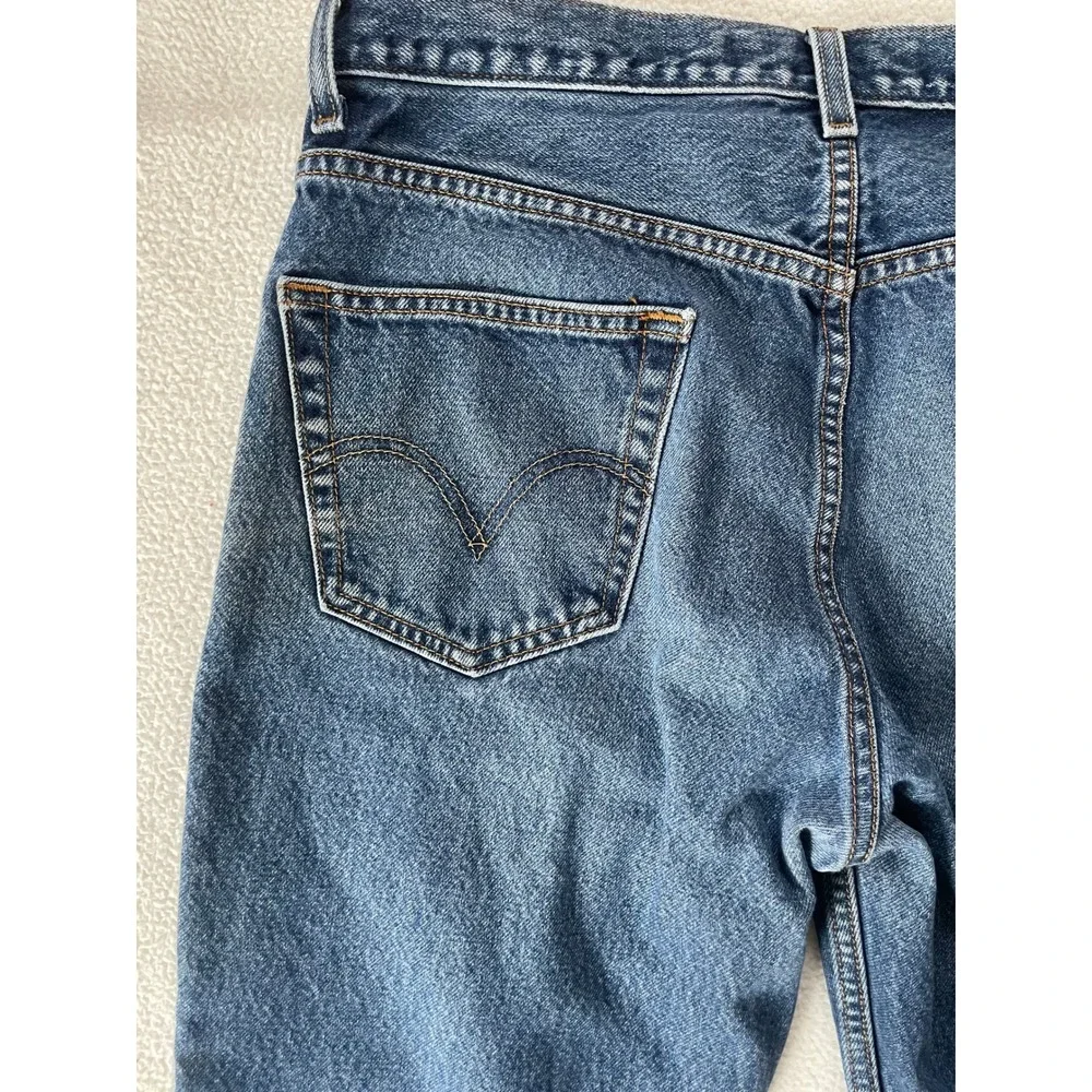 Vintage Y2k Levi's Mens 34x30 550 Jeans Blue Relaxed Fit Tapered Leg Medium Wash